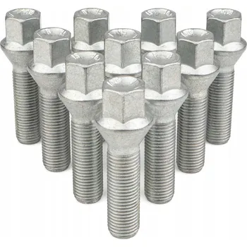 Šroubek na kolo GETMANN 10x prodloužené šrouby kol M14x1,25x48mm kužel