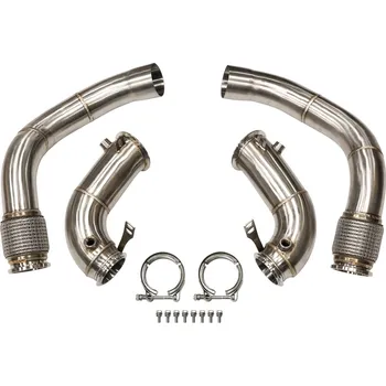 Zadní díl výfuku TurboWorks Downpipe BMW F90 M5 Decat