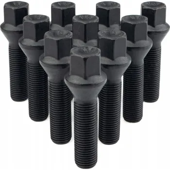 Šroubek na kolo GETMANN 10x prodloužené šrouby kol M12x1,5x40mm kužel