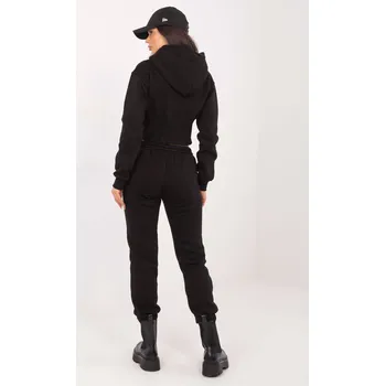 Černá dámská tepláková souprava EM-KMPL-685.17X-black Velikost: S/M