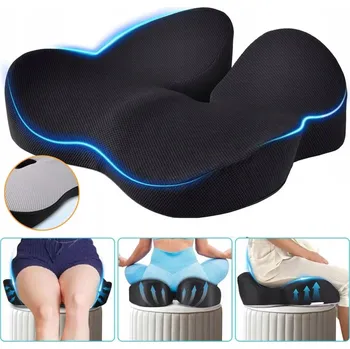 Polštář ORTOPEDICKÝ POLŠTÁŘ NA ŽIDLI KŘESLO DO AUTA PRO SEDAVÉ ZAMĚSTNÁNÍ