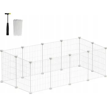 Songmics Klec pro hlodavce, kovová, na cvičení