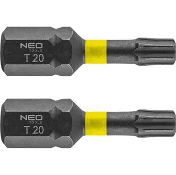 Bit NEO TOOLS Rázové bity TX20 x 25 mm, 2 ks