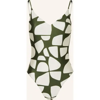 Dámské plavky Mrs & Hugs Dámské Plavky, zelená / krémová, 38