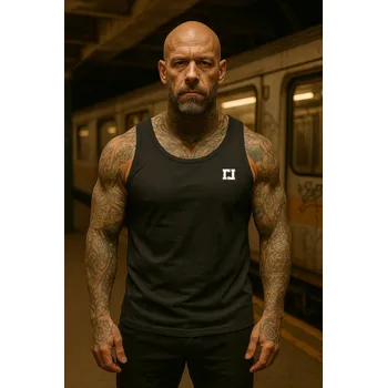 Pánské tílko Pánské tílko Legal Life Gym Basic Black velikost: XXL