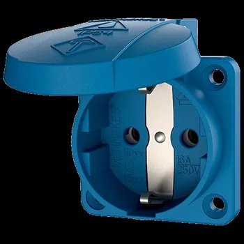 Elektrická zásuvka Mennekes 11011 Zásuvka vestavná 16A 230V schuko MN-11011