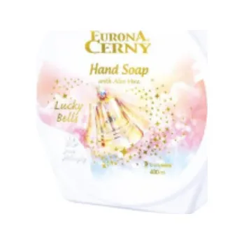Mýdlo Eurona Tekuté mýdlo s aloe vera LUCKY BELLS 400 ml (Něžná péče pro každodenní použití!)
