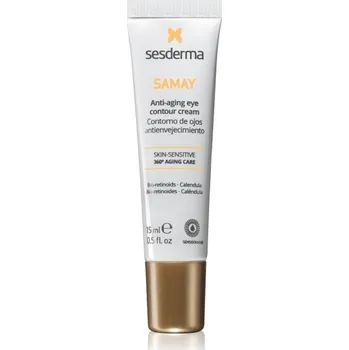 Péče o oční okolí Sesderma Samay Anti-Aging Eye Contour Cream protivráskový oční krém redukující otoky a tmavé kruhy 15 ml