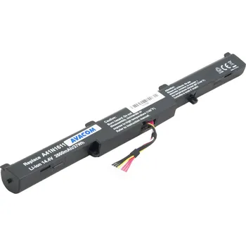 Baterie k notebooku Baterie do notebooku AVACOM pro Asus G553, GL753, N552 Li-Ion 14,4V 2600mAh 37Wh
