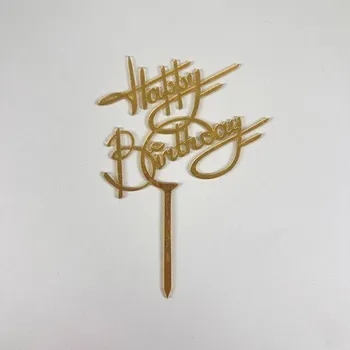 Dortová svíčka Zápich na dort Happy Birthday - Cakesicq