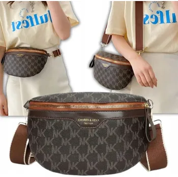 Kabelka Imiti ledvinka přes rameno 00003202 hnědá