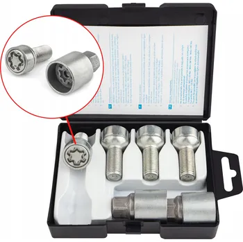 Auto-moto FARAD Pojistné šrouby kol M14x1,5x28mm LEXUS MERCEDES SUBARU TOYOTA