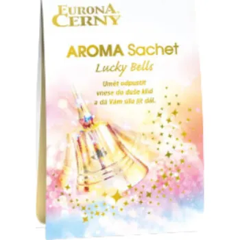 Osvěžovač vzduchu Eurona Parfémová sašetka LUCKY BELLS 125 ml (Jako vůně čerstvě upečeného cukroví)