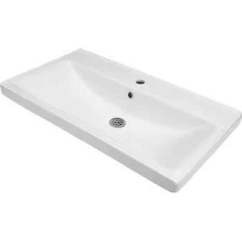 Keramické umyvadlo Karen Banyo Sky 80 cm bílé
