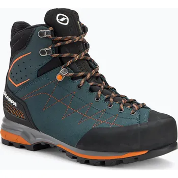 Pánská treková obuv Pánská treková obuv SCARPA Zodiac TRK GTX petrol/rust orange