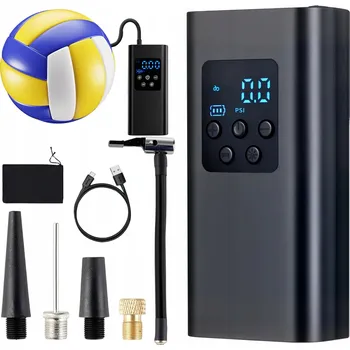 pumpička ELEKTRICKÁ CYKLISTICKÁ PUMPA NA KOLO AUTOMOBILOVÁ KOMPRESOR VÝKONNÁ 90W