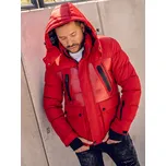 Červená pánská prošívaná zimní bunda Bolf 99527A - S
