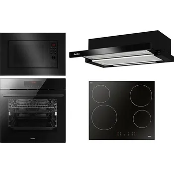 Set domácích spotřebičů Vestavný set Set Amica DS 6401B + Amica ST 62 BBG + Amica TMI 20 BDFB + Amica TXB 123TCPDNB