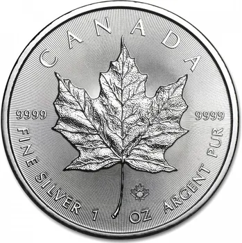 Royal Canadian Mint - Stříbrná mince Canadian Maple Leaf 1 oz 2017