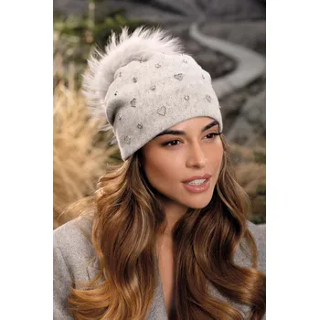 Čepice KRUMLOVANKA W-0829/866 šedá