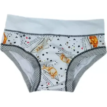 Dívčí spodní prádlo Dívčí kalhotky s obrázkem Emy Bimba B2908 bílá velikost 8