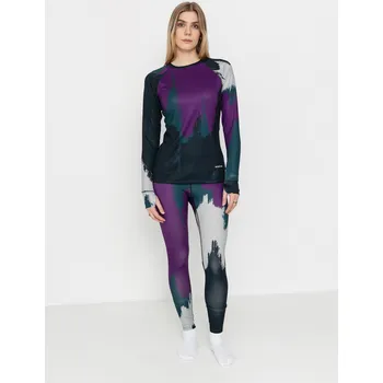Dámské oblečení Burton Lightweight X Crew (silver sconce/forest chalk) XS, barevná
