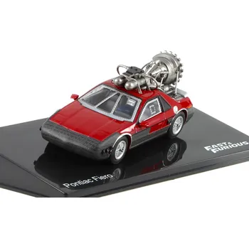 autíčko Pontiac Fiero 1983 Rychle a Zběsile 1:43 - DeAgostini časopis s modelem Pontiac Fiero - kovový model