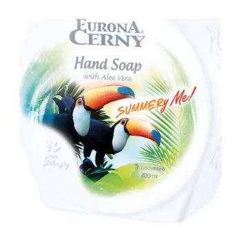 Mýdlo Eurona Tekuté mýdlo s aloe vera SUMMERy Me! 400 ml (Hebké ruce s výjimečnou péčí...)