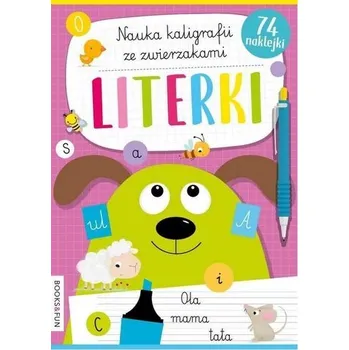 Nauka kaligrafii ze zwierzakami. Literki - Praca zbiorowa