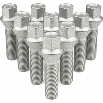 Šroubek na kolo GETMANN 10x prodloužené šrouby kol M14x1,5x53mm kužel