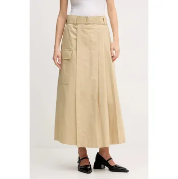 Dámská sukně Bavlněná sukně Kenzo FF52JU3039DL.11 béžová 80X, vel. 38