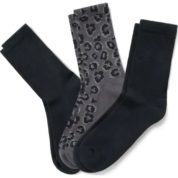 Pánské ponožky 720693 - Tchibo - Ponožky - pro ženy - vel. 39-42 - barva: černá/s potiskem