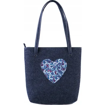 Kabelka WENECJA kabelka plst šedá