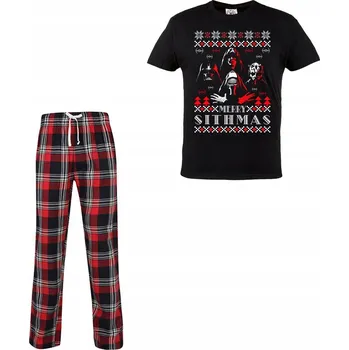 Pánské pyžamo Rule Out Pánské pyžamo PI_SANTA486 krátký rukáv, velikost S