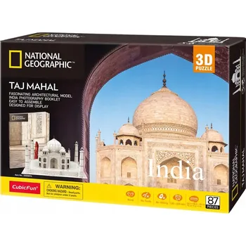 Puzzle Puzzle 3D Tádž Mahal, 87 dílků