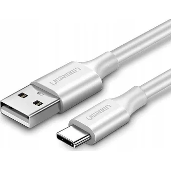 Datový kabel Kabel Ugreen USB - USB typ C 0,25 m bílý