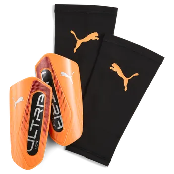 Fotbalový chránič Puma ULTRA Light Sleeve oranžová/černá UK L