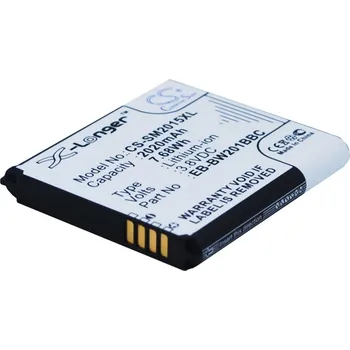Baterie pro mobilní telefon Baterie pro Samsung Galaxy Golden 2, World Flagship Ii Duos a další, 2020 mAh, Li-Ion