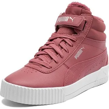 Dívčí tenisky Dětské tenisky Puma Carina Mid Fur Jr - Carina Mid Fur Jr - 3476609
