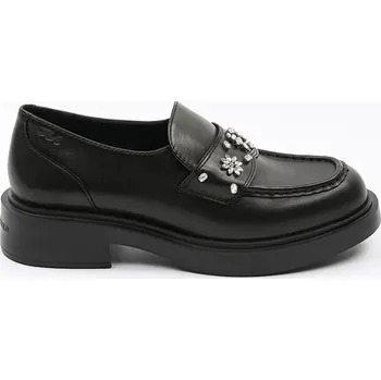 Dámská obuv Kožené mokasíny Karl Lagerfeld MACIE KL41215.00S černá 99X, EUR 41