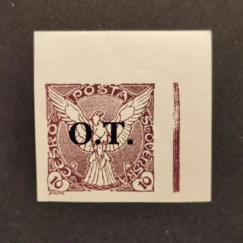 Sběratelství Známka ČSR, Pof.OT1*, 10h