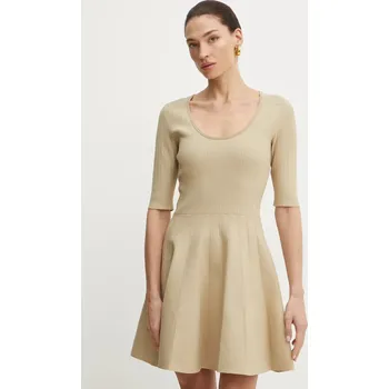 Dámské šaty Šaty BOSS 50530722 zelená 19X, vel. L