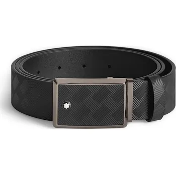 Módní doplněk Opasek Marquetry Plate 35 mm Belt in Extreme Leather