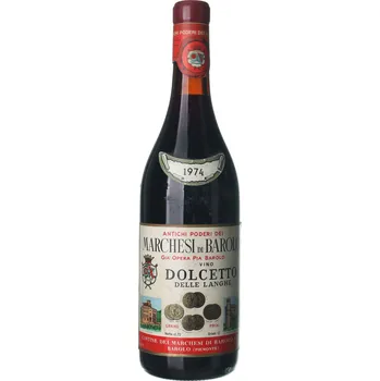 Víno Archivní víno&nbsp;1974&nbsp;Marchesi di Barolo Dolcetto&nbsp;0,75 l