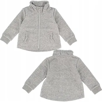 Chlapecká mikina Primigi dětská mikina bavlna šedá, velikost 80