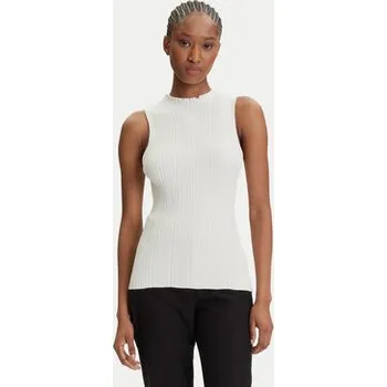 Dámská halenka HUGO Halenka Sarepilk 50542597 Écru Slim Fit XS