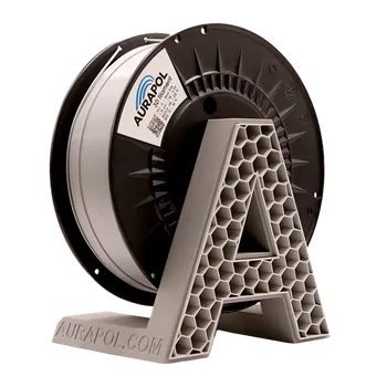 Počítačové příslušenství Filament AURAPOL / PETG / MISTY GREY / 1,75 mm / 1 kg.
