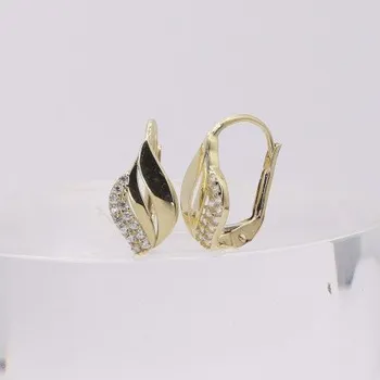 Náušnice Zlaté náušnice na patent