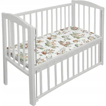 Prostěradlo Prostěradlo 90x40 z gumką – do kolébky, přistýlky - bavlna vzory