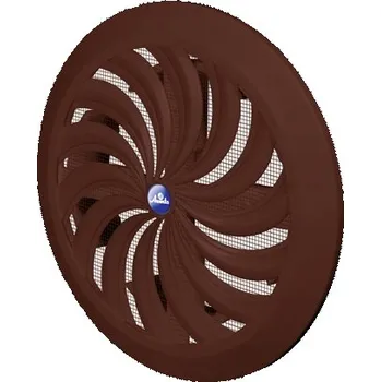 Větrací mřížka Ventilační mřížka s žaluzií Awenta hnědá